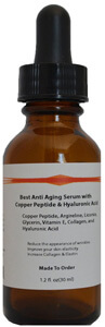 copper peptides skin care products