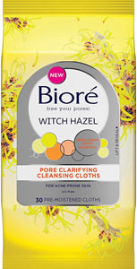 Biore Witch Hazel Pore Clarifying Cleansing Cloths