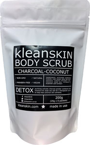 best activated charcoal face and body scrub